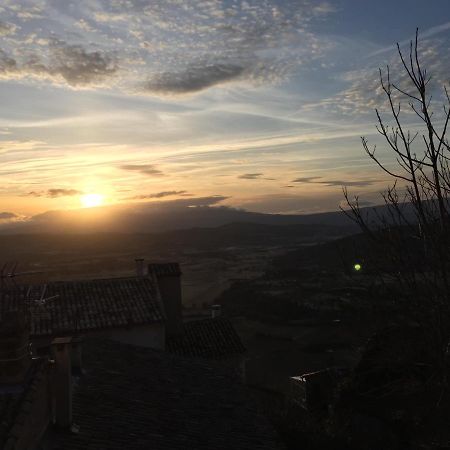 Apartamento Chez Marius Gordes Vue panoramique sur luberon Exterior foto