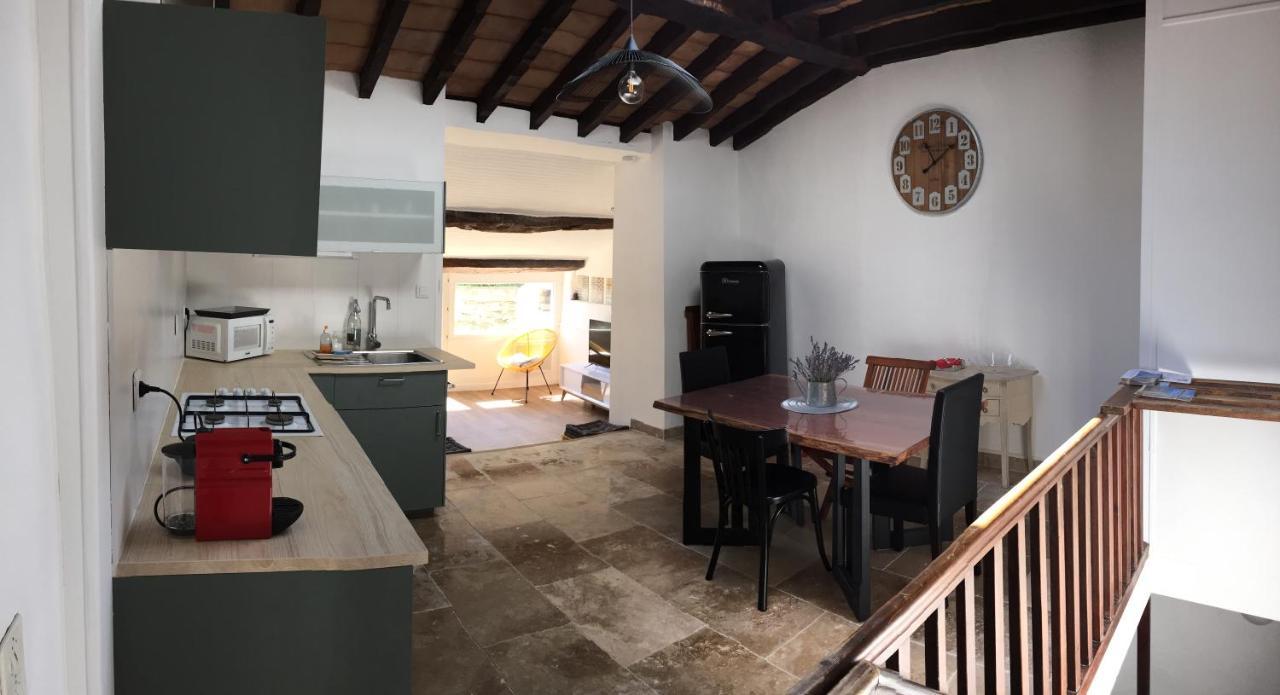 Apartamento Chez Marius Gordes Vue panoramique sur luberon Exterior foto