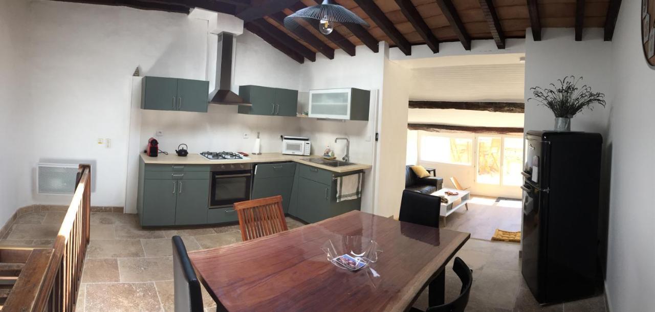 Apartamento Chez Marius Gordes Vue panoramique sur luberon Exterior foto