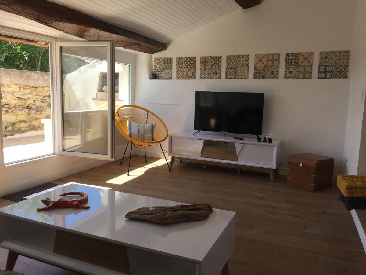 Apartamento Chez Marius Gordes Vue panoramique sur luberon Exterior foto