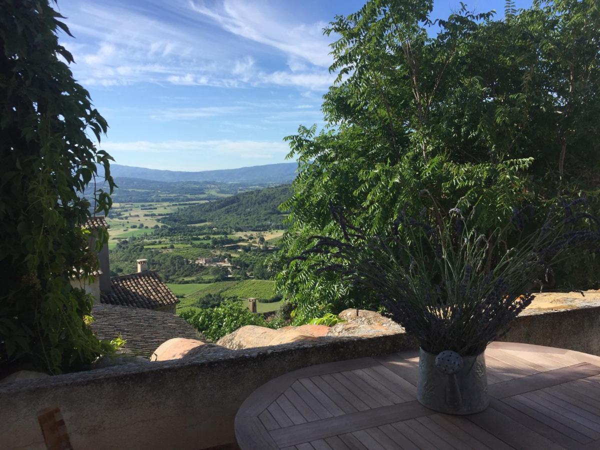 Apartamento Chez Marius Gordes Vue panoramique sur luberon Exterior foto