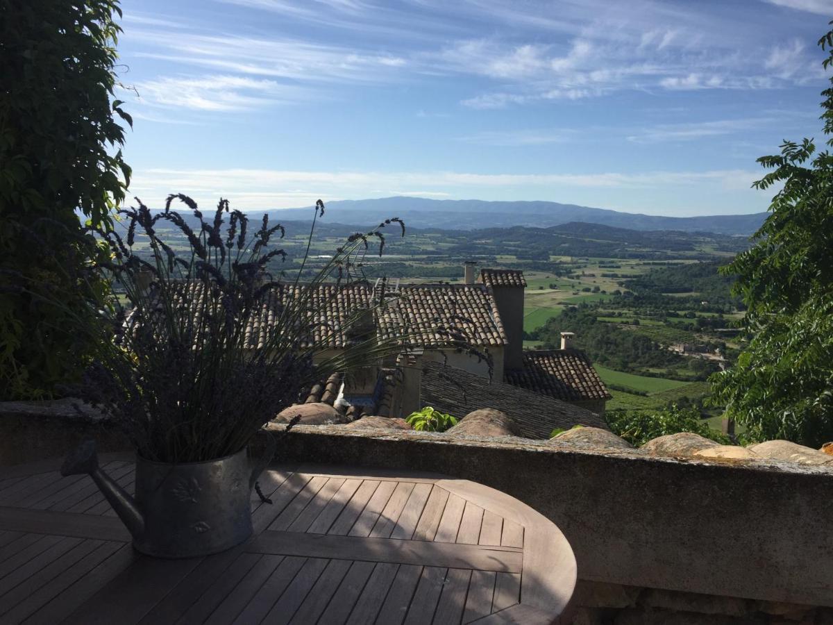 Apartamento Chez Marius Gordes Vue panoramique sur luberon Exterior foto